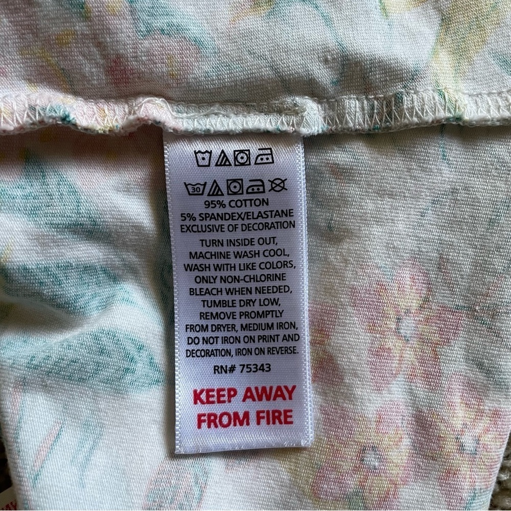 Vibrant Tommy Bahama Sun Dress Girls 4T Tropical Floral Ruffle Sleeve Beach - Picture 12 of 12